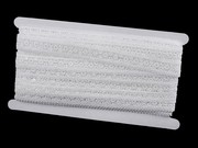 Vzdun krajka s flitry e 20 mm 13.5 m Off White